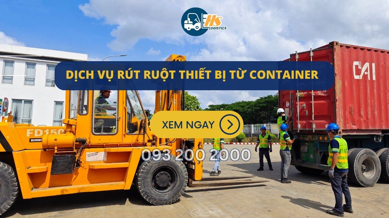Dịch vụ rút ruột container