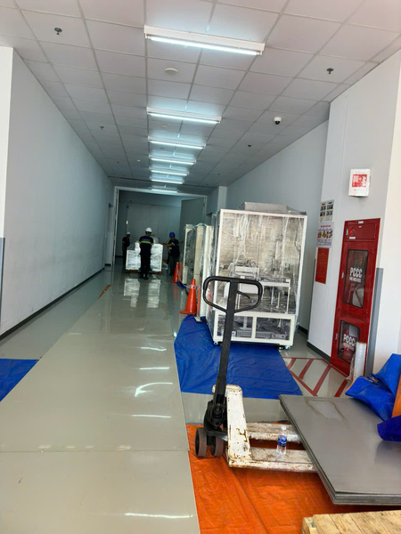 Di dời clean room — Hữu Sang Logistics