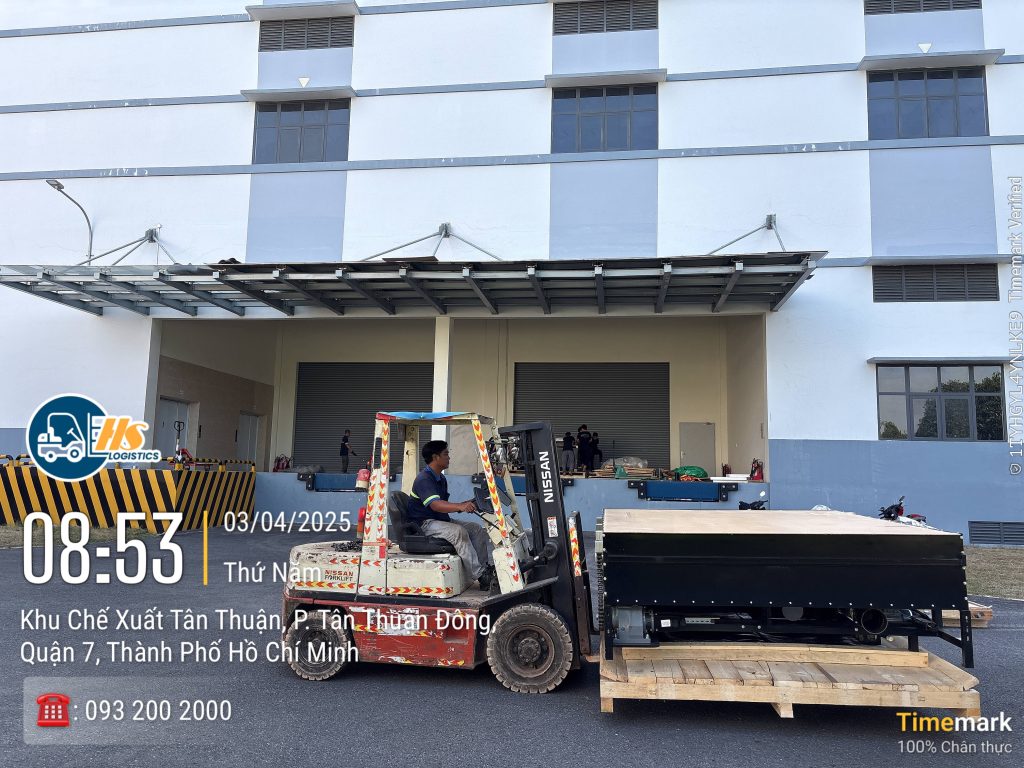 Rút container KCX Tân Thuận — Hữu Sang Logistics